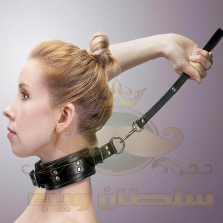 حزام الرقبة الجلد