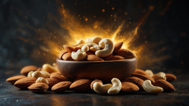 اللوز والكاجو: السلاح السري للرجل