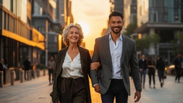 هل ينجح زواج المرأة الأكبر سنا من الرجل؟