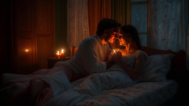 لماذا يفضل بعض الرجال النوم فوق زوجاتهم؟
